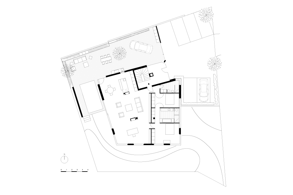 ground plan house and surrounding