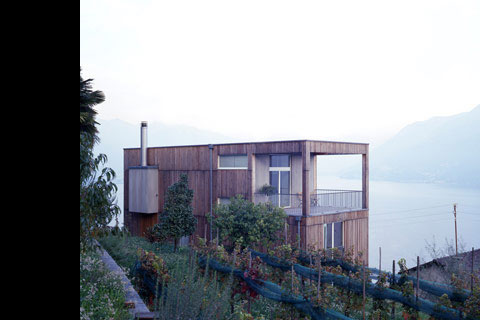 The house high above Lake Maggiore to reveal a breathtaking view