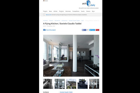 Website archdaily A Flying Kitchen